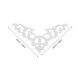 thumbnail image 2 of unbranded 4Ud Borde Adhesivo Para Esquinas De Plateado Para Embellecer Paredes Interiores, 2 of 8