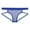 Blue, variant on Men's Open Butt Jockstrap Briefs Sexy Mesh Fishnet Underwear Low Rise Breathable Athletic Supporters Comfortable Transparent Lingerie