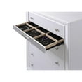 thumbnail image 5 of ACME Naima Wood 6-Drawers Bedroom Chest in White, 5 of 9
