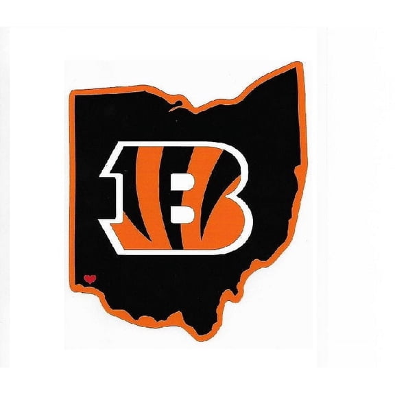 BENGALS HOME STATE STICKER