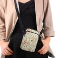 thumbnail image 4 of HELLHERO Elegant Rustic Style Polyester Adjustable Shoulder Strap Crossbody Bag 2 Layers Outdoor Travel Lightweight, 4 of 7