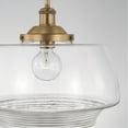 thumbnail image 3 of 1 Light Pendant-Aged Brass Finish Capital Lighting 342211Ad, 3 of 8