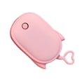 thumbnail image 2 of Toystoory Calentador de manos de ballena pequeña Calentador de invierno Calentador de manos portátil de carga de energía móvil de doble propósito Almacenamiento y organización del hogar Rosado Toystoory HA023953-01, 2 of 6