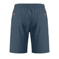 thumbnail image 7 of Afuyipoi Mens Cargo Shorts,Outdoor Straight Leg Drawstring Waist Casual Shorts Navy 2XL, 7 of 7