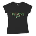 thumbnail image 5 of Country Girl Camo Women's V-Neck T-shirt Small Town Cowgirl Farm Life Military, 5 of 7