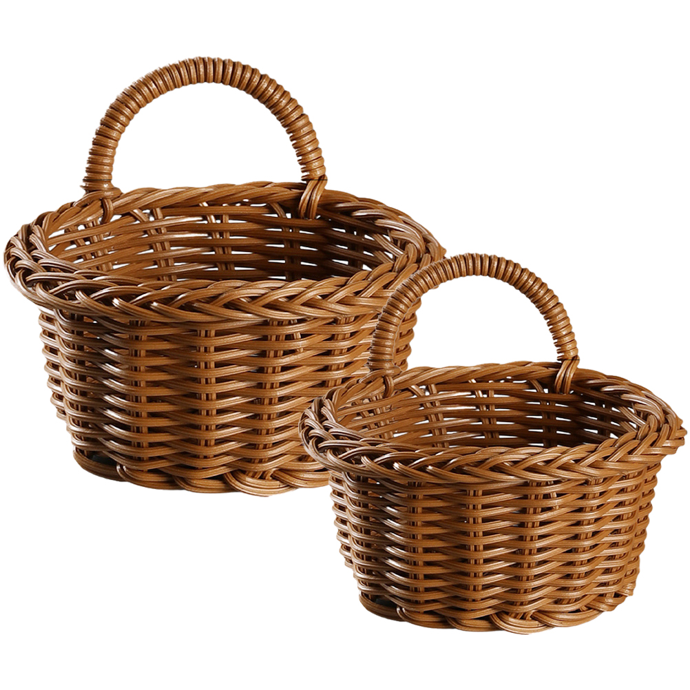 BESTONZON 2Pcs Kitchen Hanging Basket Potato and Onion Hanging Basket