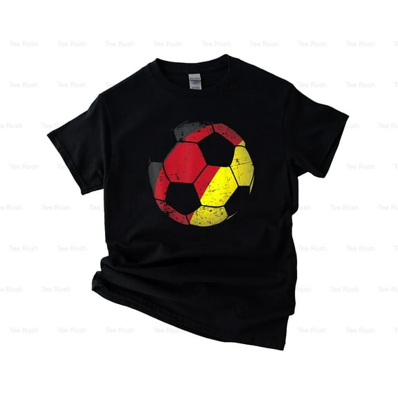 Germany Soccer Ball Flag Jersey German Football, Fan, Deutschland Gift, SW, Hoodie Unisex, up to 5XL