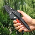 thumbnail image 4 of Huepoe Heavy Duty Ratchet Pruning Shears, SK-5 Steel Garden Clippers with Ergonomic Handle, Safety Lock, 3/4" Cutting Capacity for Roses, Plants, Tough Branches, 4 of 7
