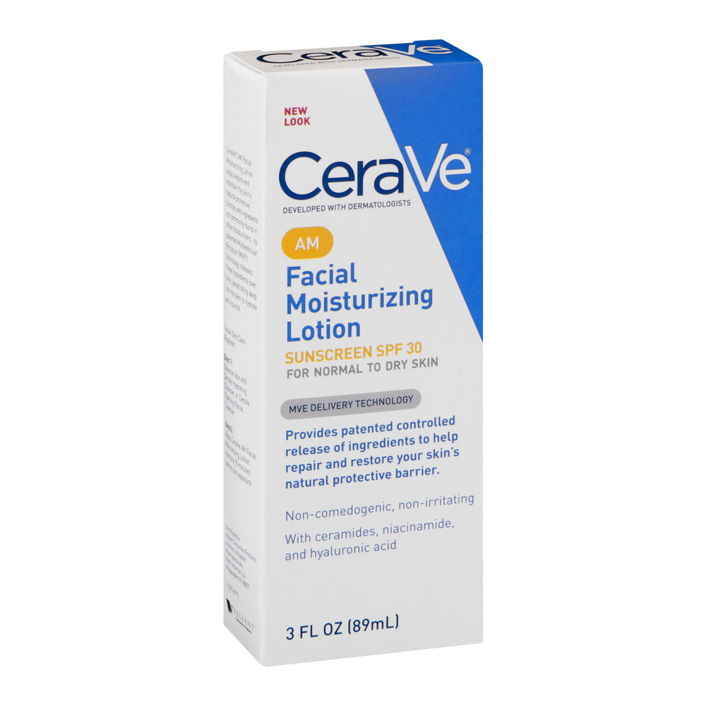 CeraVe Moisturizing Facial Lotion AM, SPF 30, 3 Ounce [] - image 4 of 8