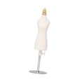 thumbnail image 4 of Mini forma de vestido, Mini maniquí, exhibición de vestido, Torso, modelo de vestido en miniatura, modista en miniatura para coser diseño de vestuario S y Plata, 4 of 8