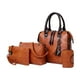 thumbnail image 1 of Conjunto de bolsos de hombro para mujer, bolso bandolera, cartera, bolso de mano, bolso de hombro, bolso tipo cartera con asa superior, conjunto de monedero, 1 of 4