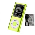 thumbnail image 1 of YOPTOP MP3 Music Player HIFI MP3 Player Digital LCD Screen MP3,Green, 1 of 6