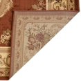 thumbnail image 4 of Unique Loom Versailles Medallion Motif Rug 10'6x16'5 Rectangle Terracotta/Ivory, 4 of 5