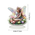 thumbnail image 3 of Qiweii Acrylic Tabletop Standing Decorative Craft Cute Unique for Living Room Bedroom Windowsill Gift, 3 of 6