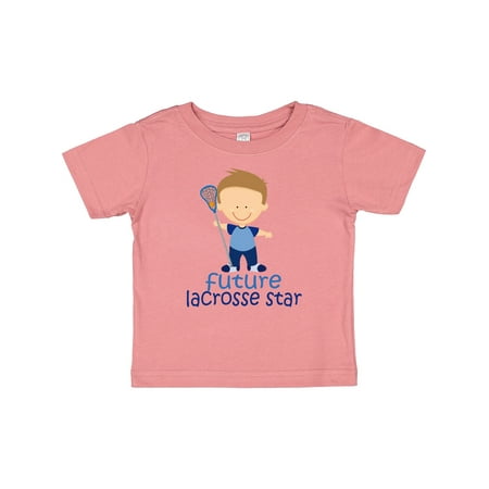 

Inktastic Future Lacrosse Star Boy Gift Baby Boy T-Shirt