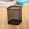 thumbnail image 5 of Tahtuvzn Storage & Organization Iron Metal Mesh Pen Baskets Stationery-office Supplies Desktop Buckets Home Decor, 5 of 5