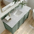 thumbnail image 3 of James Martin Vanities 650-V60S-SBR-3CAR Brittany 60" Single Basin Poplar Wood Vanity Set -, 3 of 7