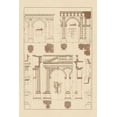 thumbnail image 2 of Buhlmann, J. 13x18 White Modern Wood Framed Museum Art Print Titled - Arcades, 2 of 4