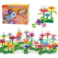thumbnail image 3 of HANMUN Garden Toys for Girls Flower Garden Building Toy Set - 148Pcs DIY flower garden building toys for girls  Pretend Playset Gardening Blocks Educational Creative Craft Toys for 3 - 8-Year-Old Kids, 3 of 7
