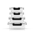 thumbnail image 4 of JoyFul by JoyJolt 24 Piece Glass Storage Containers with Leakproof Lids Set - Black, 4 of 9