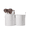 Cloud 9, variant on Beauty Creations - Oh Darling Makeup Brush Set, Synthetic Hair, Wood Handle, Carrying Case, 24 Pieces