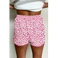 thumbnail image 2 of Stylish High-Waist Leopard Print Shorts for Women - Comfortable & Casual | [ZhiHiMeRi] | (US 8-10)M, 2 of 5