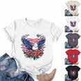 thumbnail image 6 of 250th Anniversary USA Shirt for Women America 250 T-Shirts Short Sleeve Patriotic Memorial Day Tops 4th of July Gift Tee Tops, 6 of 6