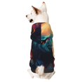 thumbnail image 1 of Balery Colorful Flower Goat Sudadera con Capucha para Perros Pequeños – Ropa para Mascotas, Disfraz para Perros y Gatos, Ideal para Fiestas y Cosplay-Small, 1 of 7