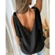 thumbnail image 1 of Top Con Tirantes Y Cuello En V, Blusa Holgada Sin Mangas Para Mujer, Elegante Para Ir De Compras Y Viajar, 1 of 7