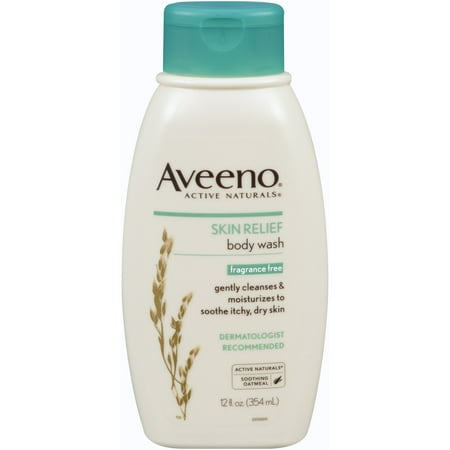 Aveeno Skin Relief Body Wash For Itchy, Dry Skin, 12 Oz