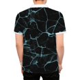 thumbnail image 2 of Polo Imprimé pour Hommes, T-shirt à Manches Courtes, Col Zippé, Été, Haut de Golf, 2 of 3