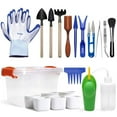 thumbnail image 1 of Amdohai 41 Pcs Outils pour Plantes Succulentes Mini Ensemble d'Outils de Jardinage, 1 of 7