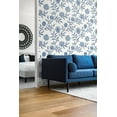 thumbnail image 4 of Stacy Garcia Home Blue Lagoon Jaclyn Peel and Stick Wallpaper, 4 of 8