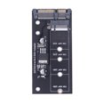 thumbnail image 1 of M.2 SSD to SATA Adapter Card High-Speed Transmission Heat Dissipation Easy Installation Solid State Disk Drive Converter, 1 of 8