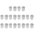 thumbnail image 1 of 50 Pares Pegatinas Puntos Redondos Cinta Cierre Autoadhesiva (20mm) Color Blanco, 1 of 9