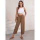 thumbnail image 4 of Pantalones capri EVALESS 2025 Harem Summer Chestnut 2XL para mujer, 4 of 7