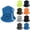 Black,Navy,Blue,Orange,Dark Gray,Gray,Green,Yellow, variant on Unisex High Visibility Reflective Strip Ice Silk Neck Gaiter Quick Dry Breathable Cooling Face Mask Stretchy Balaclava for Night Running Cycling Sports Free Size