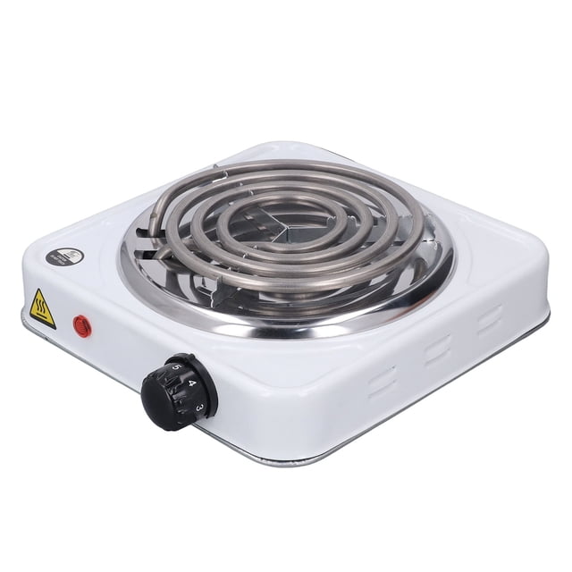 Estufa Eléctrica Portátil, Quemador En Espiral Compacto De Encimera Compacta De 1500W Para El Hogar