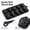 A001- A, variant on Skull Silicone Mold with 10 Cavity Non-Stick Design, Black Silicone, for Baking, Ice Making, and Resin Crafts