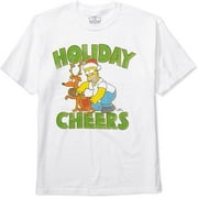 The Simpsons - Men's Holiday Cheers Tee