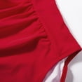 thumbnail image 5 of Women'S Bikini Solid Color Strapless Suspender Elastic Swimsuit, 5 of 5
