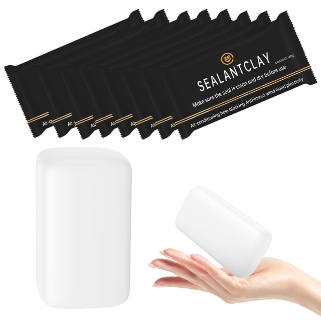 Masilla Selladora ZXFUTURE para Reparaciones Rápidas, Impermeable, Blanca x8