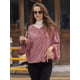 thumbnail image 2 of Bufanda MissShorthair, chal de punto suave, rosa, 100 cm, 2 of 7