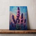 thumbnail image 5 of Lavender Flower Canvas Wall Art 8x12 inches - Soft Cottagecore Neutral Lavender Flower Watercolor Wall Art for Bedroom, 5 of 5