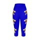 thumbnail image 3 of Pantalones de Yoga Capri, Moda Impresa Estiramiento Capris para Mujeres, Poliéster Spandex Entrenamiento Y Ocio, 3 of 4