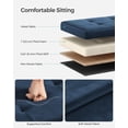 thumbnail image 3 of Reposapiés plegable Storage Ottoman SONGMICS, 31 x 41 x 31 cm, color azul, 3 of 7