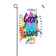 thumbnail image 1 of ABPHQTO Good Vibes Raster Home Outdoor Garden Bandera Casa Banner 30x45 cm, 1 of 1
