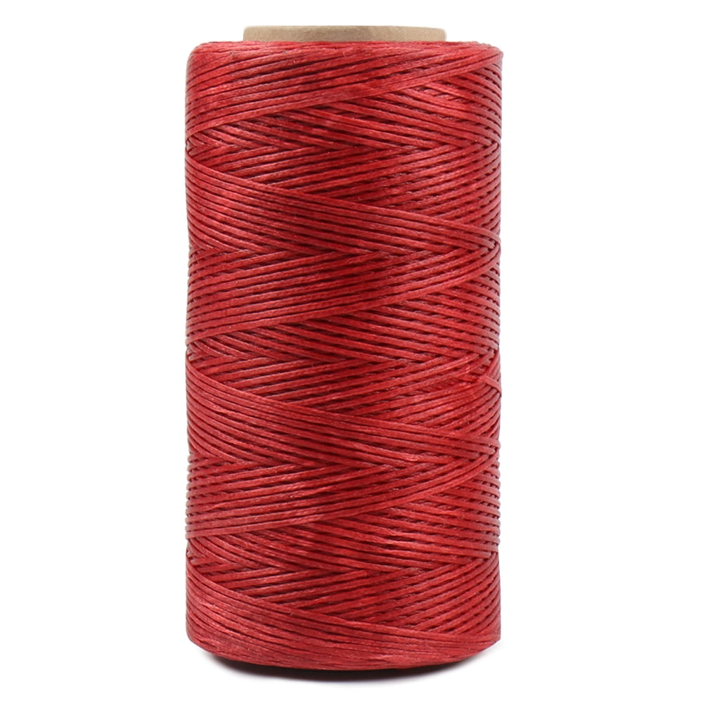 264 Yards 150D Leather Sewing Waxed Thread Cord for Leather Craft DIY 1mm  Diameter 8 Colors Sewing Thread Cord Each of 33 Yards (Color B)