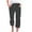 Black, variant on Zuesphe Cute Pants for Women Ladies Capri Pants Pull on Womens Baggy Pants High Waisted Womens Cargo Pants with Pockets Cotton