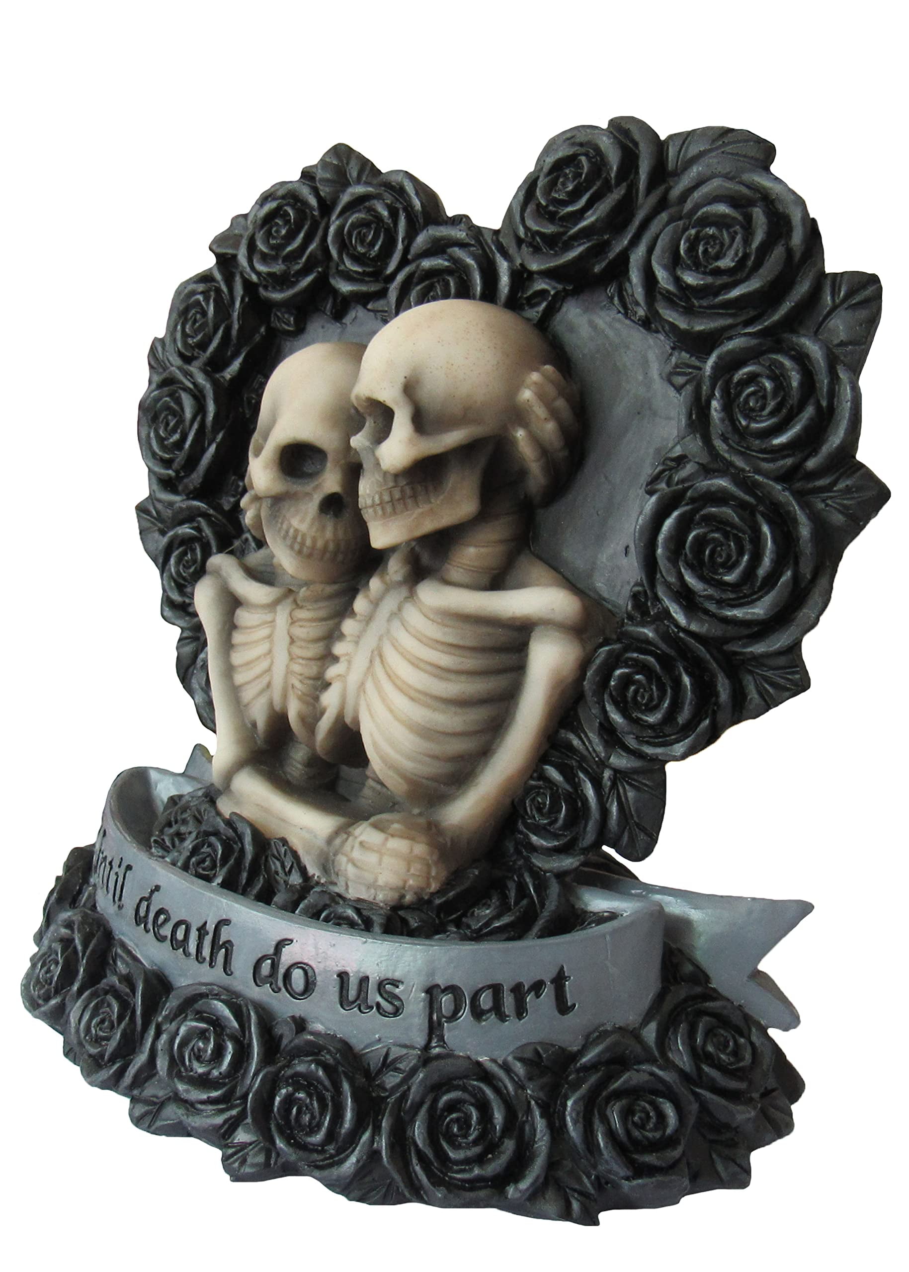 1, 4 or 20 Pieces: Black Skeleton Lovers in Coffin Charms, Goth Lovers –  Guerrilla Charm